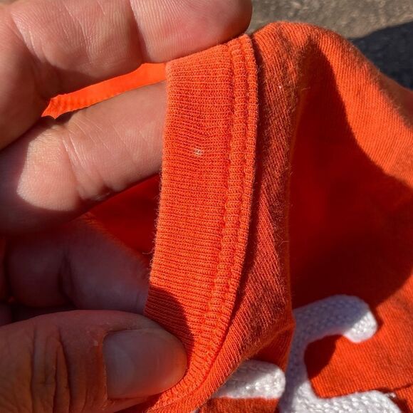 Oshkosh B’Gosh Boyd Orange Motorcycle Short Sleeve Tee Shirt Size 6 - Picture 4 of 8